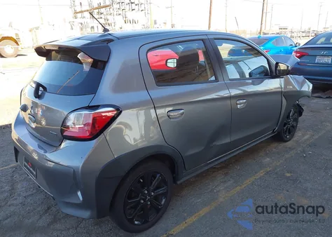 2023 Mitsubishi Mirage Black Edition/Ralliart/Se из США, поврежденный, VIN ML32AWHJ9PH003466